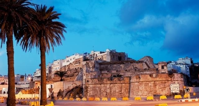 tangier-fortress-sunset